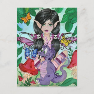 "Gothic Cuties 2" postcard