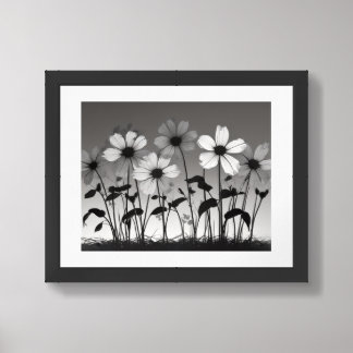 Gothic Daisy Patch in Mesmerizing DreamWorld Framed Art