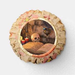 Gothic Dark Academia Candlelit Study Art Reese's Peanut Butter Cups