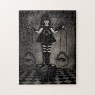 Gothic Dark Doll Jigsaw Puzzle