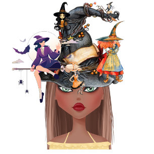 Gothic Darlings Wood Wall Art