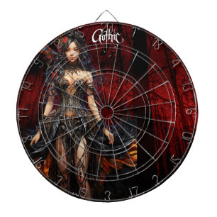 Gothic dart board