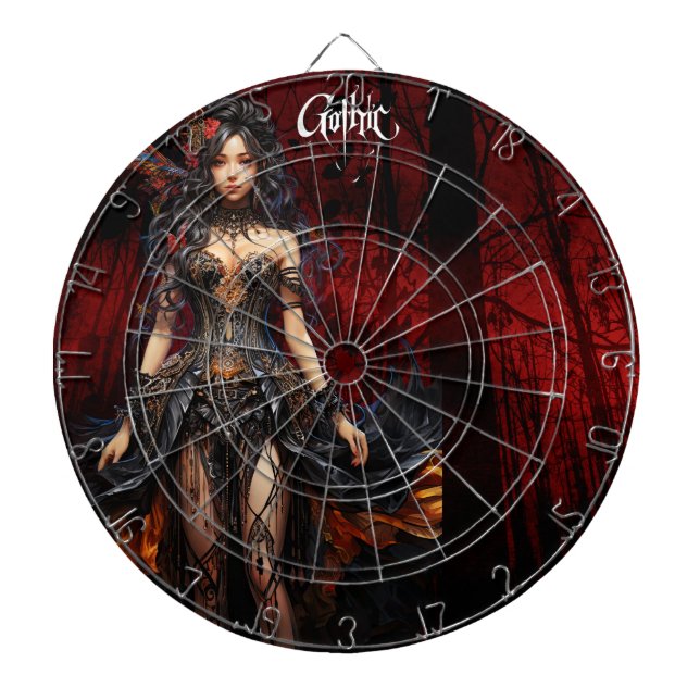 Gothic  dart board (Front)