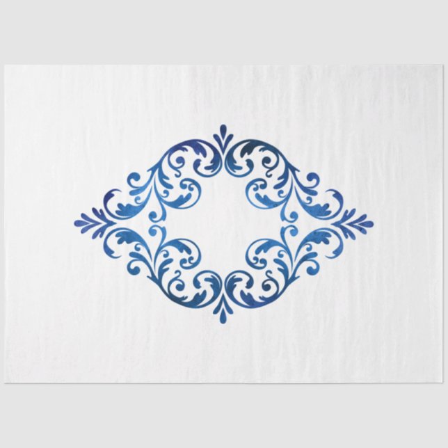 Gothic Debutante Series Design 8 Tissue Paper (Front)