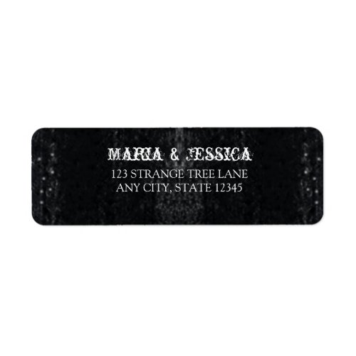 Gothic Decay Return Address Labels