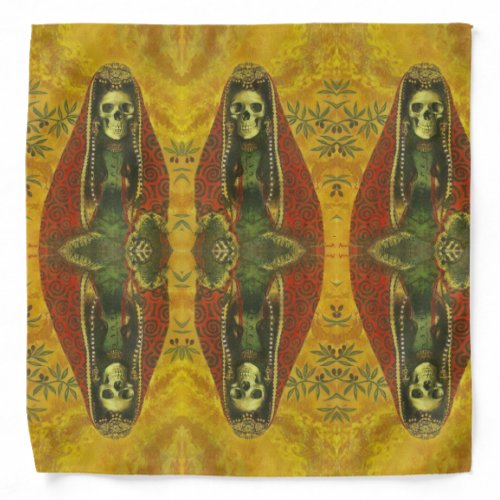 Gothic Decorative Skeleton Design Bandana