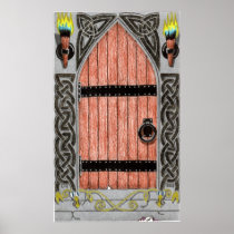 Gothic Door (color) print
