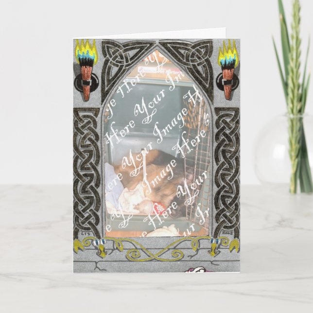 Gothic Door Frame card (Front)