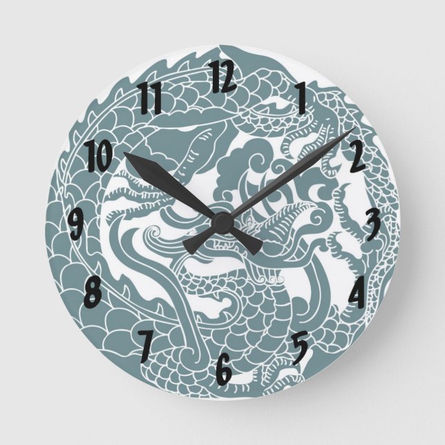 Gothic Dragon Clock (Front)