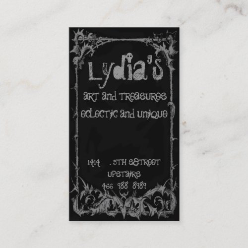 Gothic Dreams Business Card