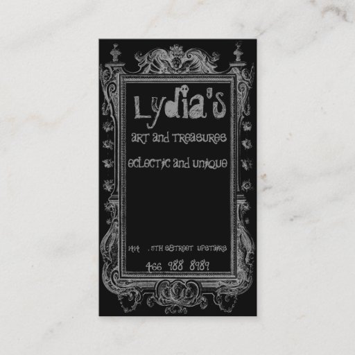 Customizable Gothic Dreams II Business Card Templates