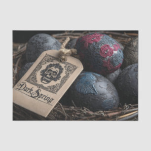 Gothic Easter Eggs in "Dark Spring" Arrangement Tissue Paper