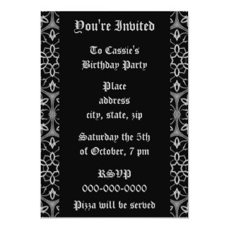 Gothic Birthday Invitations 6