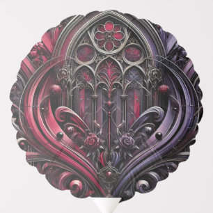 Gothic Elegance Foil Balloon for Special Occasions