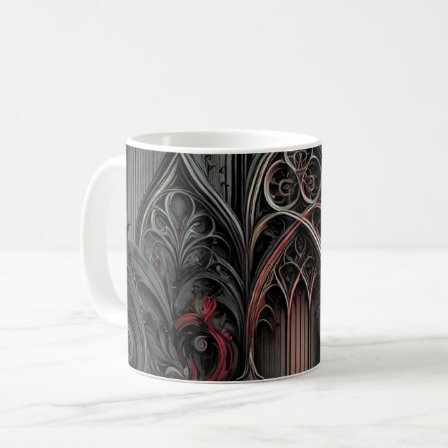 Gothic Elegance Mug (Front Left)