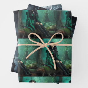 Gothic Elegance – Three Designs Wrapping Paper Sheets
