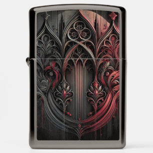 Gothic Elegance Zippo Lighter – Premium Custom Des