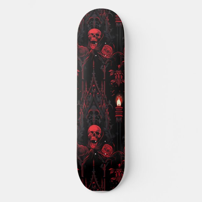 Gothic Ephemera Skateboard (Front)