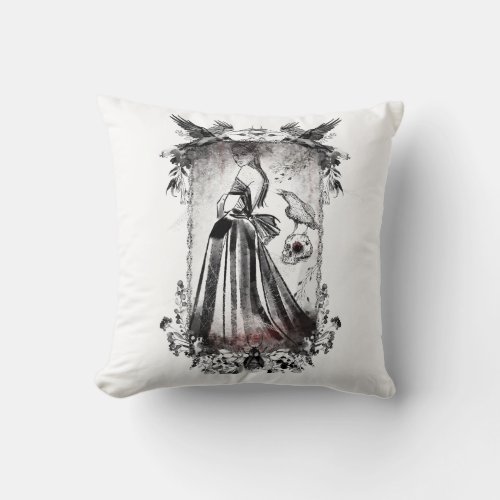 Gothic Esthetic Throw Pillow