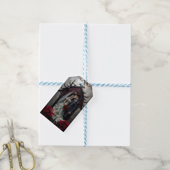 Gothic Eternal Love  Gift Tags (With Twine)