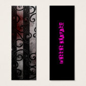 gothic eyeball bookmark (Front & Back)