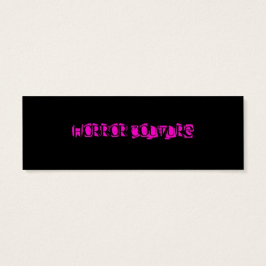 gothic eyeball bookmark (Back)