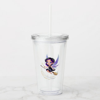 Gothic Fairy Acrylic Tumbler