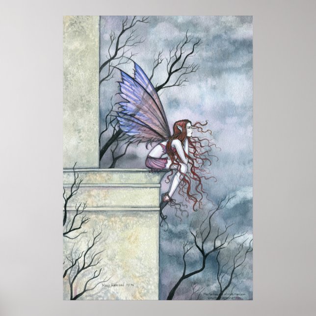 Gothic Fairy Art Poster by Molly Harrison (Front)