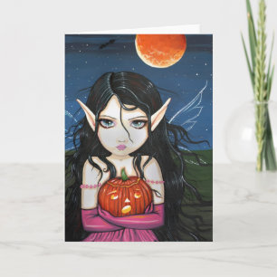 Gothic Fairy Card Halloween Card
