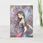 Gothic Mystic Fairy Dragon Card by Molly Harrison | Zazzle.com