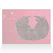 Gothic Fairy Cat Card (Inside Horizontal (Top))