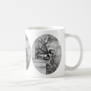 Gothic Fairy Coffee Mug by Molly Harrison