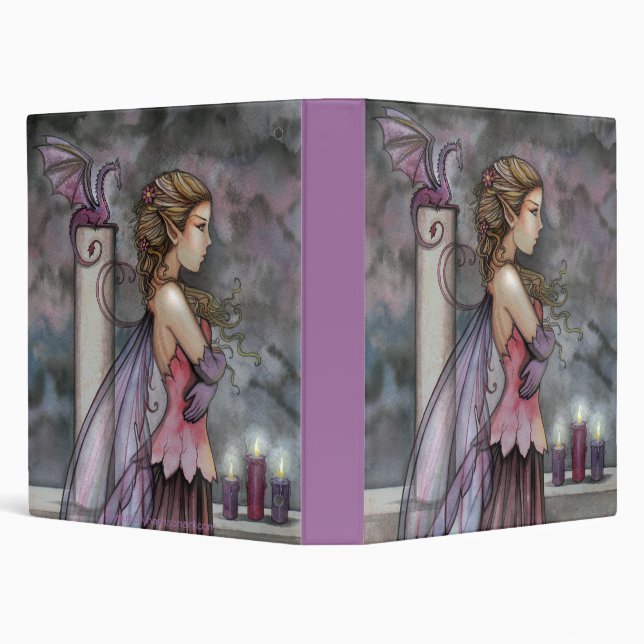 Gothic Fairy Dragon Binder (Background)