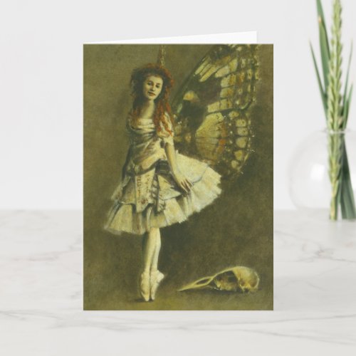 Gothic Fairy Greetings Card