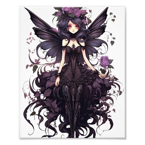 Gothic Fairy  Photo Print