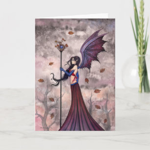 Gothic Fairy Vampire Greeting Card