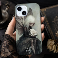 Gothic Fairy & White Rose | Custom Dark Fantasy