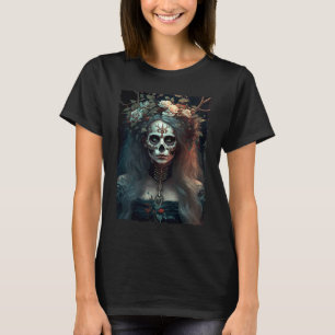 Gothic Fairycore Aesthetic Dark Art Horror Grunge T-Shirt