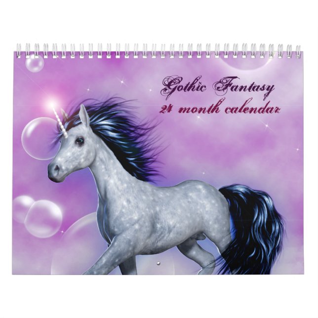 Gothic Fantasy 2012 24 Month Calendar (Cover)