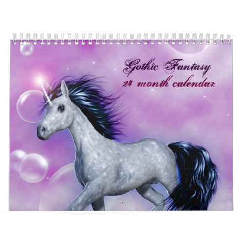 Gothic Fantasy 2012 24 Month Calendar