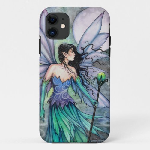 Gothic Fantasy Fairy Art Cry of the Wind iPhone 11 Case