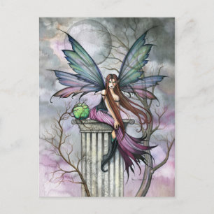 Gothic Fantasy Fairy Art Postcard