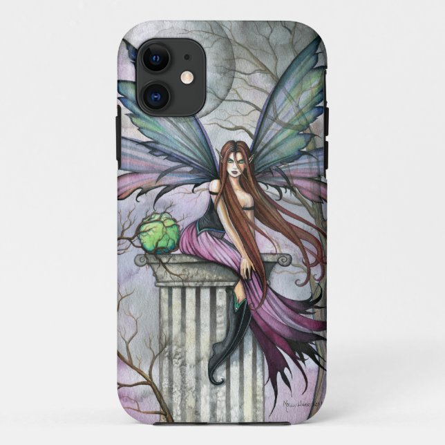 Gothic Fantasy Fairy iPhone Case Skin (Back)
