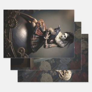 Gothic Fantasy  Wrapping Paper Sheets