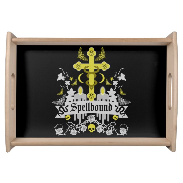 Gothic Fashion Accessories Serving Tray (Front)