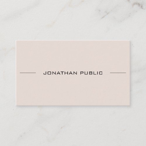 Gothic Font Professional Sophisticated Simple Business Card