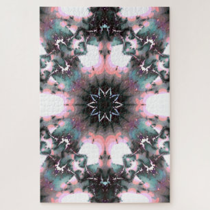 Gothic Frozen Winter Spider Web Jigsaw Puzzle