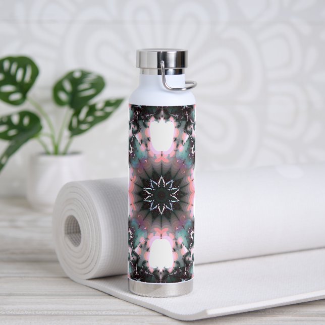 Gothic Frozen Winter Spider Web Water Bottle (Yoga)