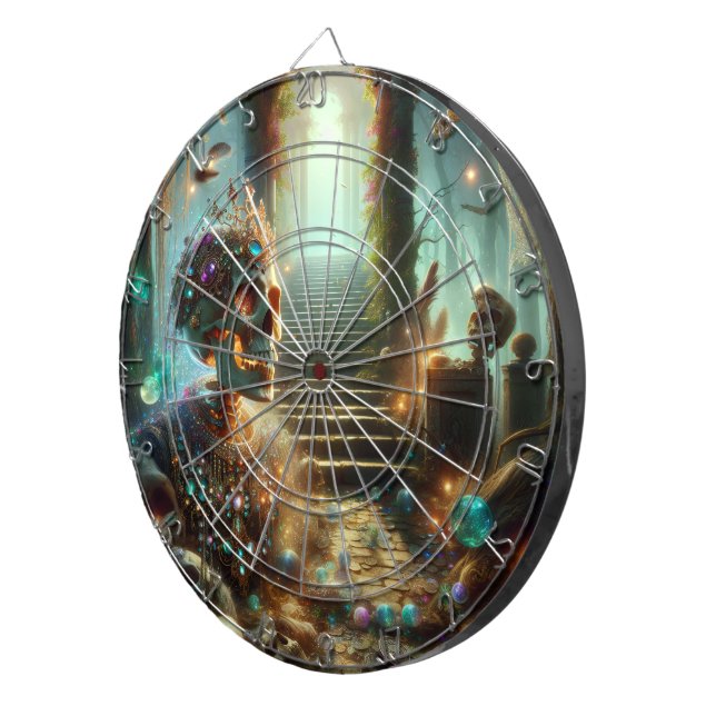 Gothic Fun  Dart Board (Front Right)