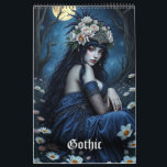 Gothic Garden Collectable Art Calendar<br><div class="desc">Gothic Garden Collectable Art Calendar. © 2024 Tabz Jones all rights reserved.</div>